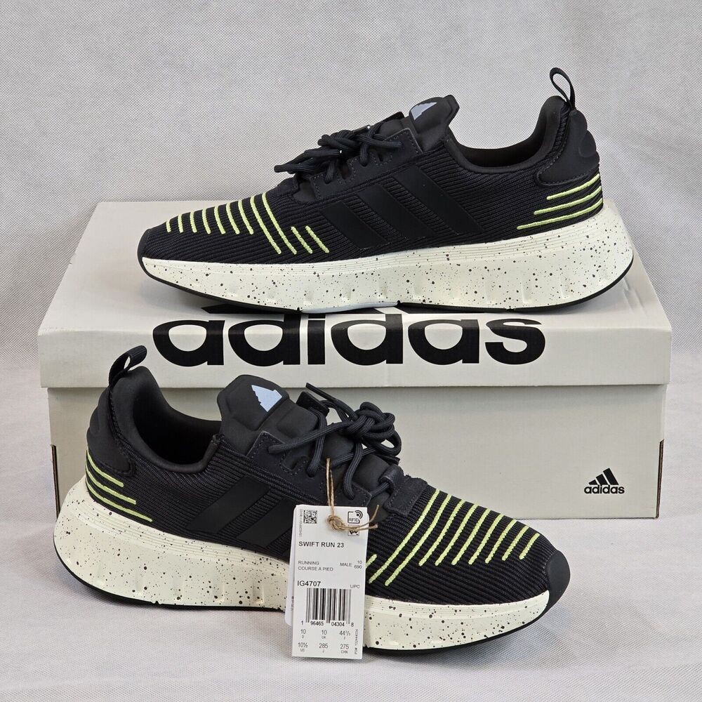 Adidas Running Shoes Swift Run 23 Mens Sz 10.5 Athletic Sneakers IG4707